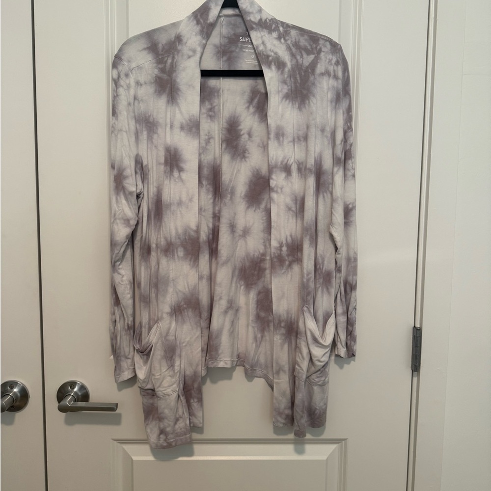 Torrid Tie Dye Super Soft Open Front Cardigan